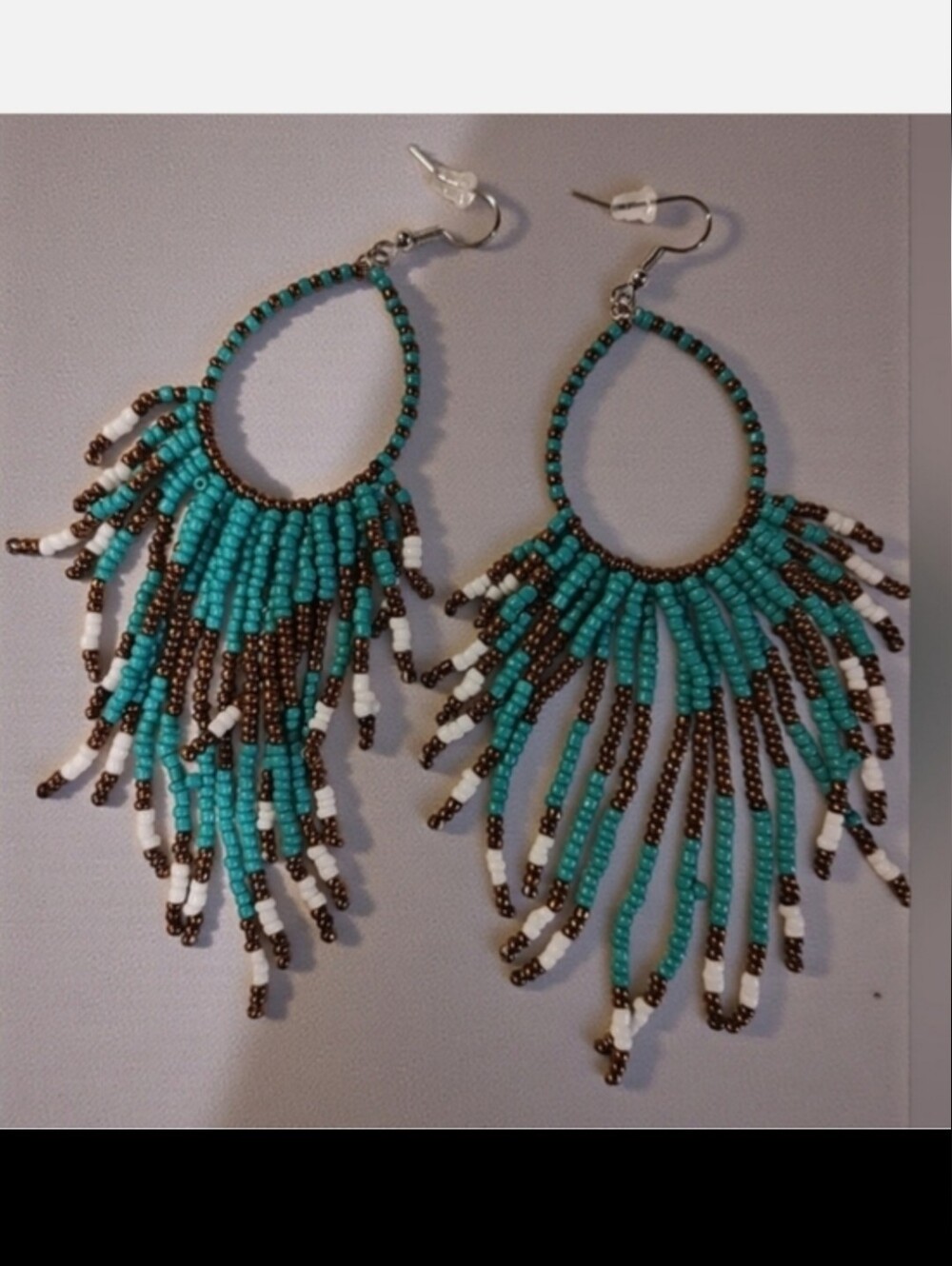3/$20 Beaded Dangly Boho Earrings - Picture 1 of 5